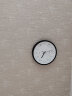 天王星（Telesonic）挂钟客厅创意钟表现代简约钟时尚个性立体时钟卧室石英钟圆形挂表 晒单实拍图