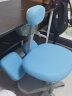 怡佳乐（YIJIALE）儿童学习椅小学生写作业写字椅子家用可升降调节中学生座椅跪椅 蓝色五爪/普通版+脚踏1.1-1.45米 实拍图