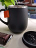 先行(CENSUN) 304不锈钢保温保冷杯男女带盖茶杯创意大容量咖啡杯办公家用水杯 黑色(460ML) 晒单实拍图