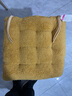 钟爱一生坐垫学生教室椅子垫屁垫办公室座椅垫子毛绒美臀椅垫加厚冬季保暖 羊羔绒-黄色 40*40cm 实拍图