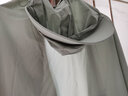 BODACHEL宽松防晒衣女冰丝风衣外套轻薄防晒服大码防紫外线UPF50+短外套 【立领款】灰绿 全帽可拆 L 实拍图