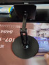 Repree 适用iPadmini6/7可旋转支架华为mete60桌面支架铝合金折叠支架苹果15懒人支架iPhone16手机通用 【炫酷黑】360度旋转双折叠支架 -附带指套 实拍图