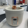 艾仕玛（ASMA） 1.8L迷你电饭煲小型2人-3人家用多功能智能煮饭陶瓷油不粘内胆一人食小电饭煲 象牙白+分体式 1.8L 实拍图