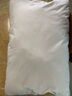 网易严选羽丝绒枕头枕芯松软高弹杜邦羽绒棉五星级酒店抗菌阻螨 【A类全棉抗菌】立高款-850g 牛奶白  1只装 实拍图