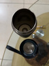 卡塞格林 保温杯 隔热泡茶杯茶水分离杯子不锈钢大容量车载水杯男士女生 雅黑 实拍图