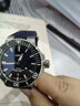豪利时（ORIS）【官方旗舰】AQUIS潜水系列瑞表自动机械表男手表日历腕表商务 73377304135RS蓝盘蓝胶带 43.5mm 实拍图