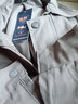 依舵 全棉工作服套装男春秋纯棉电焊服电工服耐烫加厚耐磨工人劳保服 全棉艳兰（单层套装） M 165 实拍图