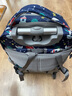 京商（Kyosho）日本拉杆书包轻音小学生男孩女生儿童大容量防水初中双肩书包可背 星空火箭18寸【三轮爬楼款】 实拍图