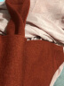 芭布笛针织披肩春夏女网红交叉斗篷小披肩外搭高端毛线围巾2022春夏假领 砖红色 晒单实拍图
