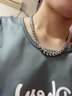自由说古巴项链男潮欧美钛钢嘻哈粗链子不掉色锁骨链学生气质百搭送男友 实拍图
