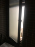 夕音 夏季窗贴玻璃贴纸装饰透光不透明浴室卫生间玻璃门贴膜窗户贴膜防晒窗户膜阳台移门贴膜自粘 纯磨砂 45cm宽 1米长的价格 实拍图