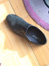 次索（CISUO）休闲鞋男士皮鞋冬季真皮豆豆鞋男一脚蹬牛皮软底韩版潮流懒人男鞋 黑色 42 实拍图