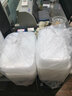 喇叭花 长方形一次性餐盒透明打包盒外卖饭盒微波便当盒塑料盒50套 1500ml（透明） 50套 实拍图