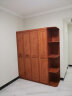 丽巢 衣柜 实木衣柜现代中式小型衣橱木质开门衣柜现代简约储物柜 812 四门 衣柜+转角 实拍图