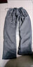 望了型 裤子男秋冬季加绒裤新款加厚休闲裤男宽松束脚男士运动裤子男装 红标直筒【绒】深灰+黑色 2条 3XL 实拍图