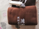 常盐道热敷盐袋海盐热敷包艾草艾盐粗盐热敷包护膝盐袋子电加热理疗盐袋腿部艾灸包盐包热敷袋膝关节膝盖保暖 【绒·体验款】·咖啡色·单只·一级艾绒 实拍图