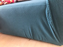 钟爱一生沙发套罩全包全套懒人沙发盖布四季通用贵妃位全包加厚弹力坐垫子 玉米绒 青蓝色 加大(拉伸范围235-300cm)四人 实拍图