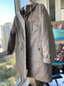 衣典零一（LEDIALYI）棉服女中长款2024冬季新款女装韩版宽松休闲中年棉衣棉袄加厚外套 卡其色 XXL（建议125-138斤） 实拍图