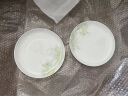华光泡面碗汤碗碟盘 筷勺 盘碟碗厨具套件 中式骨瓷家用餐具 白玉兰 8英寸平盘 实拍图