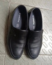 蜘蛛王男鞋皮鞋男士春秋季真皮商务正装鞋软皮夏季镂空休闲中老年爸爸鞋 黑色(四季) 41 (255mm) 实拍图