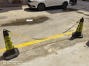 克鲁尼 反光路锥橡胶反光方锥雪糕筒路障警示柱4斤方锥（黄黑禁止停车） 实拍图