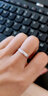 I Do钻戒对戒K金 情侣结婚女士戒指 Promise系列情人节礼物送女友 21号/18K金/男戒/现货 实拍图