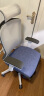 山业休息椅 电脑办公椅 老板椅 人体工学椅 办公可躺带脚踏SNCM019 布艺-时尚款 实拍图