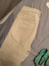 无印良品 MUJI 女式 弹力灯芯绒 锥形裤 BEE01C0A 象牙色 M 实拍图
