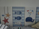 其乐防撞贴儿童房布置墙垫幼儿园墙面装饰卧室床围墙贴榻榻米软包墙围 【厚度1.1cm】海底鱼群 中号 实拍图