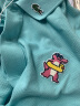 LACOSTE法国鳄鱼活力卡通logo多巴胺Polo衫短袖男女同款|PH9236 BVG/潮汐蓝 XS/165 晒单实拍图