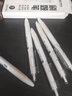 思进（SIJIN） 小白笔简约时尚ST笔尖按动黑色0.5mm中性笔速干顺滑刷题笔学生考试专用笔 刷题笔5支装 实拍图