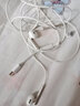 华为原装AM116有线手机耳机适用于Mate9 10P9P10P 荣耀V9V10PlayNova线控带麦安卓手机3.5mm圆孔 英文版白色AM116半入耳机金属款 实拍图