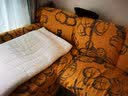 艾薇沙发垫坐垫四季雪尼尔异形防滑直排皮沙发盖布巾飘窗垫90*240清岚 实拍图