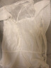 bebe夏季系列女士短袖压褶蕾丝提花剪花系带上衣280310 34 M 晒单实拍图