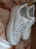回力（Warrior）女鞋小白鞋女2024春夏季新款百搭厚底增高休闲鞋女士运动板鞋子女 白色【百搭款】 40 实拍图