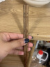 双枪（Suncha） 鸡翅木儿童筷子独立包装筷子木筷 单双装儿童筷 实拍图