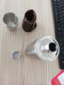 斯涅克（SNAKER） 斯涅克小酒壶304不锈钢1一2斤装白酒酒瓶加厚随身便携式圆柱形 1斤 加厚304钢 镜光瓶【4杯1漏】 500ml 实拍图