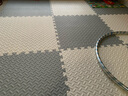 拼乐迪泡沫地垫60x60大号加厚铺地拼接垫子家用儿童卧室隔音防滑地板垫 白灰组合9片 60*60*1.2cm 实拍图