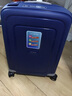 新秀丽（Samsonite）欧洲进口时尚纯色卡扣拉杆箱男女旅行行李箱10U 深蓝色20英寸 现货速达 实拍图