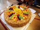 米苏先生新鲜生日蛋糕祝寿父母长辈水果男女孩同城配送当天到全国礼物儿童 风华正茂（推荐款） 14英寸（约10-15人食用） 实拍图