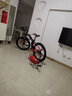Jeep 吉普自行车折叠山地车前后双减震碟刹变速山地自行车-战神 战神-黑红三刀一体轮 24速26寸(适合身高1.6~1.80m） 实拍图