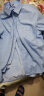 Cszxx大码男装加绒衬衫加肥加大胖子宽松商务男士高品质长袖加厚保暖衬衣男 天蓝色 5XL（46）适合220-240斤 晒单实拍图
