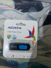 威刚（ADATA）U盘 UV128系列 USB3.2伸缩接口系统车载音箱办公存储优盘 UV128【黑蓝】 32GB 实拍图