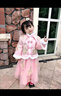 艾诺轮女孩过年衣服套装女童新年汉服冬季儿童拜年服旗袍加厚冬装款喜庆中国风宝宝唐装加绒保暖防寒仙女飘逸 2059香槟色加绒+头饰+眉心贴 110建议身高95-105CM左右建议年龄4-5岁 实拍图