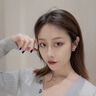 翰德思跳动的心项链女时尚锁骨链镶锆石浪漫送女友送老婆生日情人节礼物 【不刻字】金色白锆+项链 实拍图
