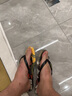 黑玛（Hotmarzz）人字拖男士防滑防臭软底拖鞋男夏国潮风沙滩拖鞋凉拖鞋男外穿 黑色 42 271mm 实拍图