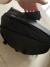 美杜 斜挎包邮差包机能包单肩包多功能潮牌工装男士胸包休闲中学生 斜挎背包【皮膜黑磁扣版】 实拍图