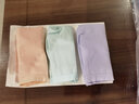 全棉时代（PurCotton）【3条装】女士5A级抗菌内裤中腰三角裤纯棉抑菌女生内裤 香薰紫+浅碧蓝+沙石裸粉 XL (170) 实拍图