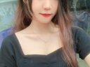 About Love18K金项链黄金项链女款一鹿有你项链女钻石吊坠情人节礼物送女友 18K金钻坠一鹿有你项链 实拍图