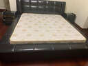 锦皓（JURHOO）锦皓皮床真皮床现代简约卧室床双人床主卧婚床大床皮艺床储物床 真皮床+2床头柜+护脊椰棕床垫 1800*2000 实拍图